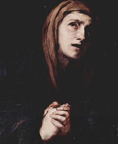 Jose de Ribera Kopf der Maria oil painting picture